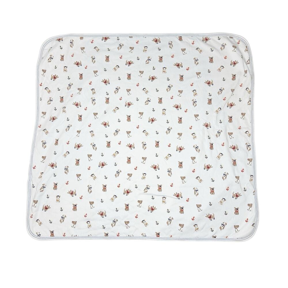 Kissy Kissy Pima Cotton Baby Blanket